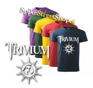 TRIVIUM - White Logo - farebné detské tričko
