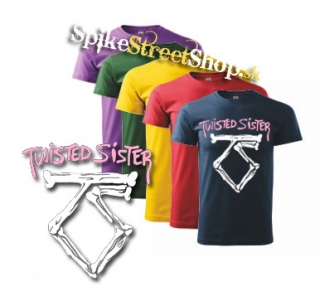 TWISTED SISTER - Logo - farebné detské tričko
