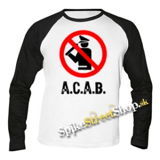 A.C.A.B. - Pictogram - pánske tričko s dlhými rukávmi