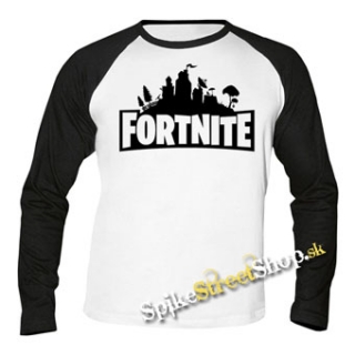 FORTNITE - Logo - pánske tričko s dlhými rukávmi