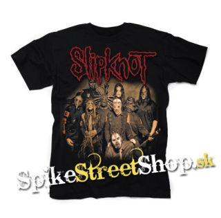 SLIPKNOT - Dark Poster Band - čierne pánske tričko
