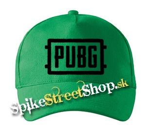 PUBG - Logo - zelená šiltovka (-30%=AKCIA)