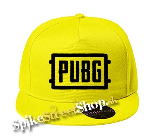 PUBG - Logo - žltá šiltovka model "Snapback"
