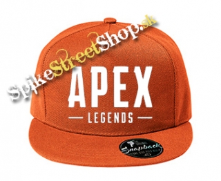 APEX LEGENDS - White Logo - oranžová šiltovka model "Snapback"