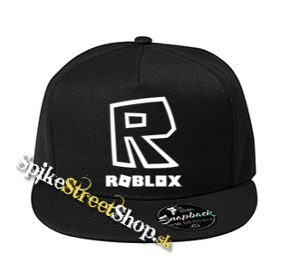 ROBLOX - Logo & Znak - čierna šiltovka model "Snapback"