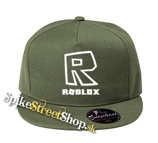 ROBLOX - Symbol & Znak - khaki šiltovka model "Snapback"