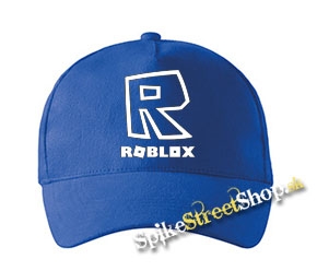 ROBLOX - White Symbol & Znak - kráľovská modrá šiltovka (-30%=AKCIA)