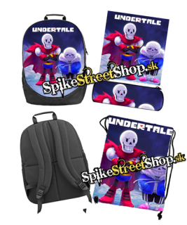 Hurá do školy - sada UNDERTALE (ruksak, peračník a vak na prezuvky)