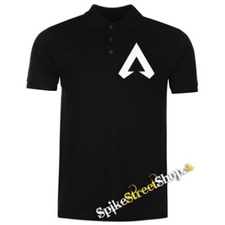 APEX LEGENDS - Crest Logo Champion - čierna pánska polokošeľa