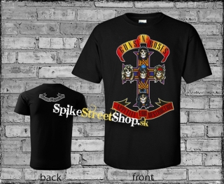 GUNS N ROSES - Appetite For Destruction - čierne pánske tričko