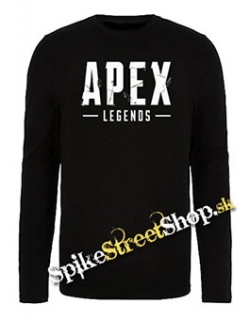 APEX LEGENDS - Logo - čierne pánske tričko s dlhými rukávmi