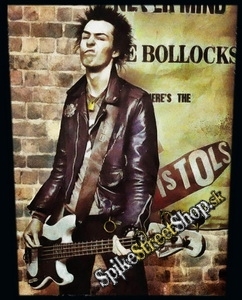 SEX PISTOLS - Sid Vicious 2 - chrbtová nášivka