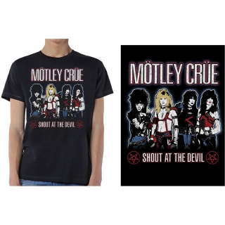 MOTLEY CRUE - Shout at the Devil - čierne pánske tričko