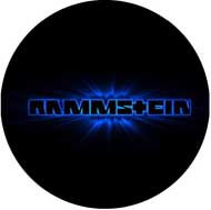 RAMMSTEIN - Modré logo - odznak