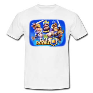 CLASH ROYALE - Electro Wizard & Friends - biele detské tričko