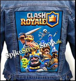 CLASH ROYALE - chrbtová nášivka