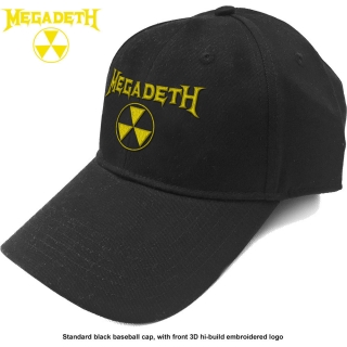 MEGADETH - Hazard Logo - čierna šiltovka
