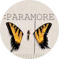 PARAMORE - Motýľ - motive 6 - odznak