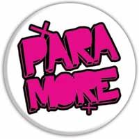 PARAMORE - Pink Logo - odznak