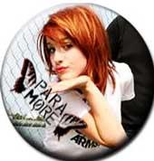 PARAMORE - Hayley Williams - odznak