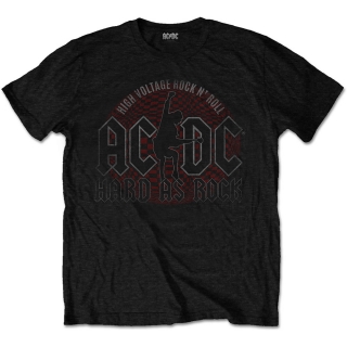 AC/DC - Hard As Rock - čierne pánske tričko