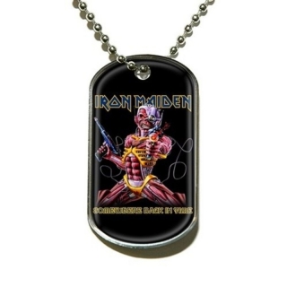 IRON MAIDEN - Somewhere Back In Time - psia známka