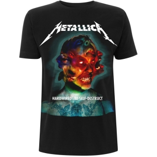 METALLICA - Hardwired Album Cover - čierne pánske tričko