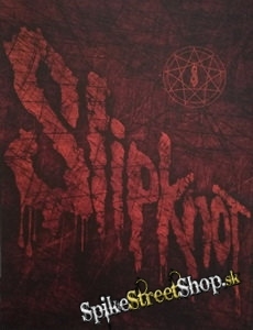SLIPKNOT - Bloody Logo - chrbtová nášivka