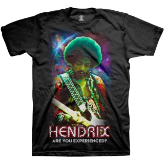 JIMI HENDRIX - Cosmic - čierne pánske tričko