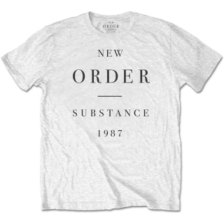 NEW ORDER - Substance - biele pánske tričko