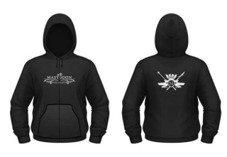 MASTODON - Leviathan Zipped Hoodie - čierna pánska mikina na ZIPS