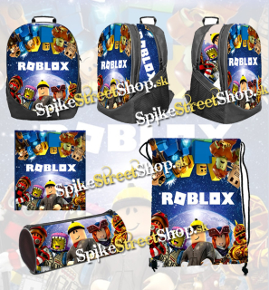 Hurá do školy - sada RÓBLOX - Space Family (ruksak, peračník a vak na prezuvky)