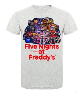 FIVE NIGHTS AT FREDDY´S - Family - sivé detské tričko