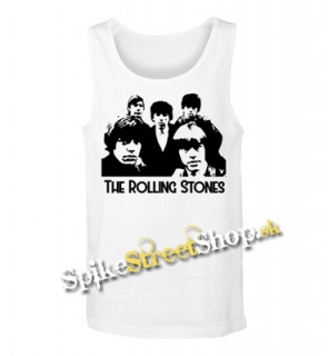 ROLLING STONES - Band Portrait - Mens Vest Tank Top - biele