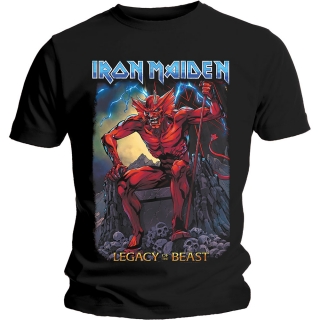 IRON MAIDEN - Legacy of the Beast 2 Devil - čierne pánske tričko