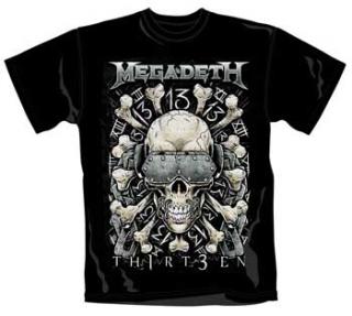 MEGADETH - Skull - čierne pánske tričko