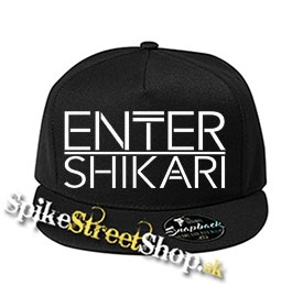 ENTER SHIKARI - Logo - čierna šiltovka model "Snapback"