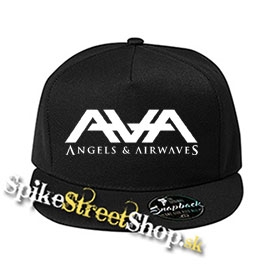 ANGELS AND AIRWAVES - Logo - čierna šiltovka model "Snapback"