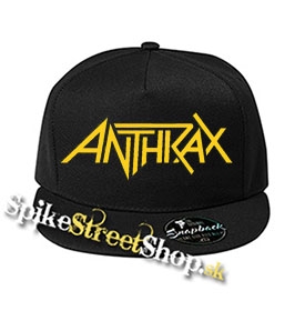 ANTHRAX - Yellow Logo - čierna šiltovka model "Snapback"
