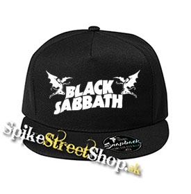 BLACK SABBATH - Logo - čierna šiltovka model "Snapback"