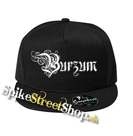 BURZUM - Logo - čierna šiltovka model "Snapback"