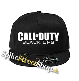 CALL OF DUTY - Black Ops - Logo - čierna šiltovka model "Snapback"