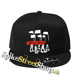DEPECHE MODE - Spirit Cover - čierna šiltovka model "Snapback"