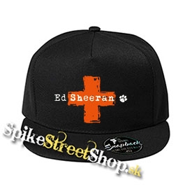 ED SHEERAN - Plus - čierna šiltovka model "Snapback"