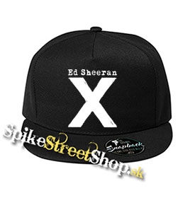 ED SHEERAN - X - čierna šiltovka model "Snapback"
