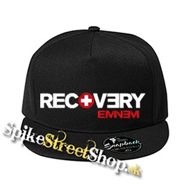 EMINEM - Recovery - čierna šiltovka model "Snapback"