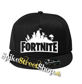 FORTNITE - Logo - čierna šiltovka model "Snapback"