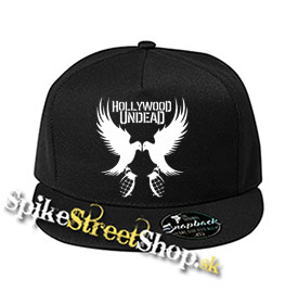 HOLLYWOOD UNDEAD - Two Pigeons - čierna šiltovka model "Snapback"