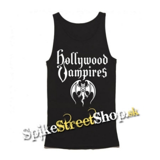 HOLLYWOOD VAMPIRES - Logo - Mens Vest Tank Top - čierne