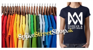 MARCUS & MARTINUS - Logo - farebné dámske tričko